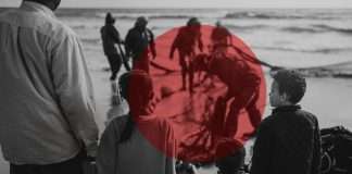 368: Turn REFUGIADOS upside down